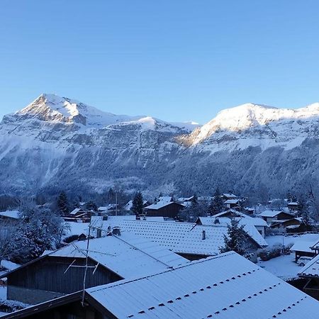 Studio Moderne De 18M2 Aux Carroz D'Araches Les Carroz d'Araches Luaran gambar