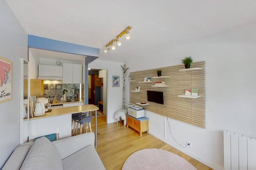 Studio Moderne De 18M2 Aux Carroz D'Araches Les Carroz d'Araches Luaran gambar