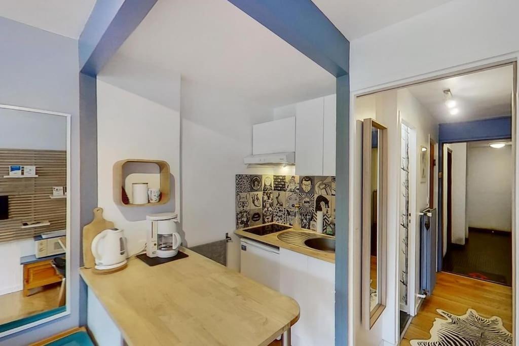 Studio Moderne De 18M2 Aux Carroz D'Araches Les Carroz d'Araches Luaran gambar